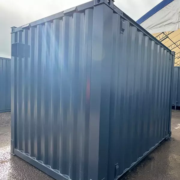 10×8 ft Shipping Container Office | Portable Building | Anti-Vandal Building - Image 9