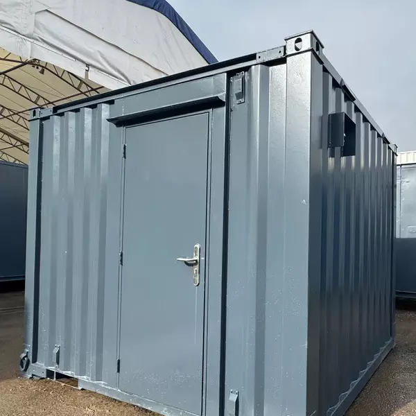 10×8 ft Shipping Container Office | Portable Building | Anti-Vandal Building - Image 8