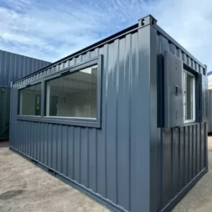 21 x8ft Custom Cabin | Office / Canteen | Picture Windows | Portable Building