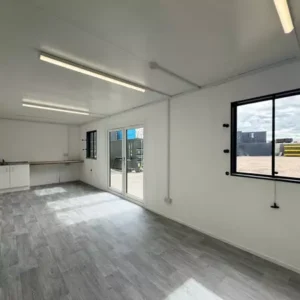 32ft Custom Office Cabin / Canteen | Access Toilet | Portable Building