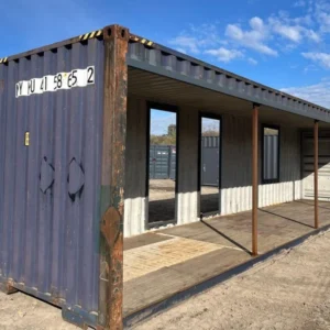 40 FT HC Used Container With Side Openings