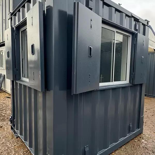 7x7ft Shipping Container Office | Portable Building | Anti-Vandal Building - Image 3