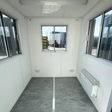 7x7ft Shipping Container Office | Portable Building | Anti-Vandal Building - Image 8