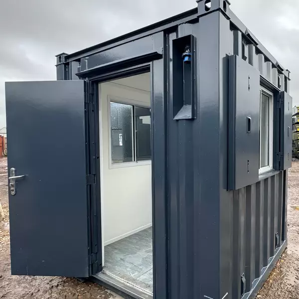 7x7ft Shipping Container Office | Portable Building | Anti-Vandal Building - Image 7