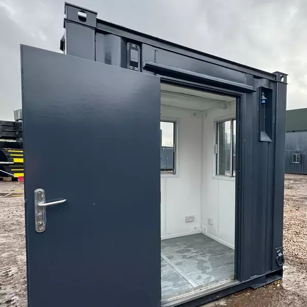 7x7ft Shipping Container Office | Portable Building | Anti-Vandal Building - Image 6