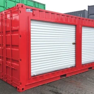 20ft with Roll Up doors