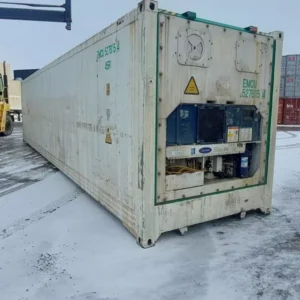 40HC WORKING REEFER – SIDE PANEL DAMAGE
