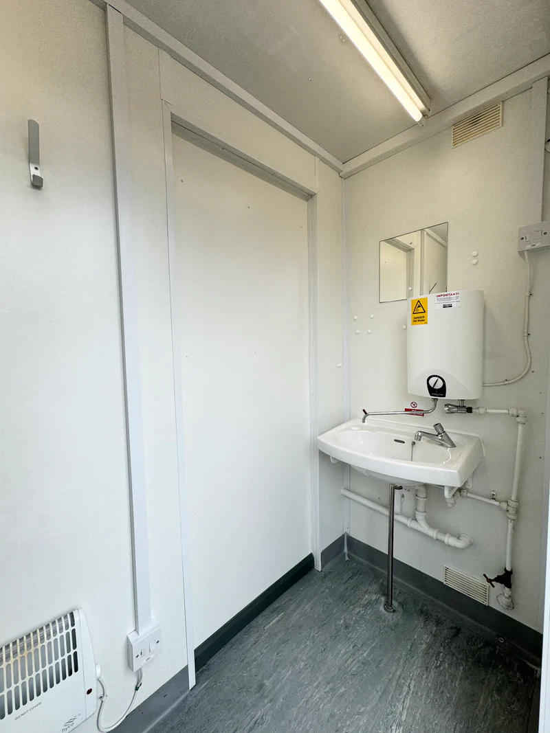 12 x 9 ft | Anti Vandal | 2 + 1 Toilet Block | Portable Building - Image 5
