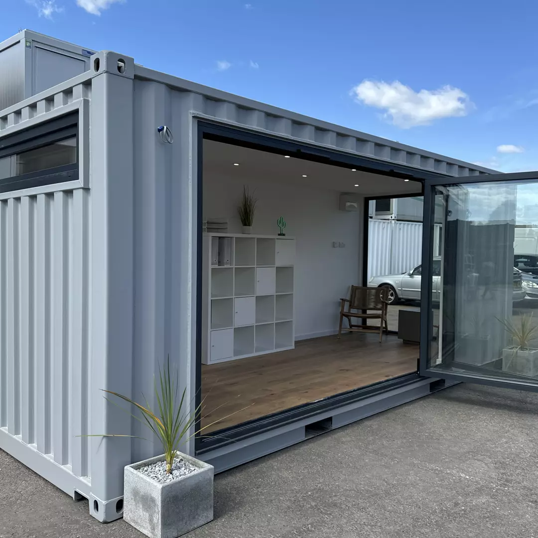20x8ft Custom Shipping Container Converted Office | Portable Building | Garden Office - Image 11