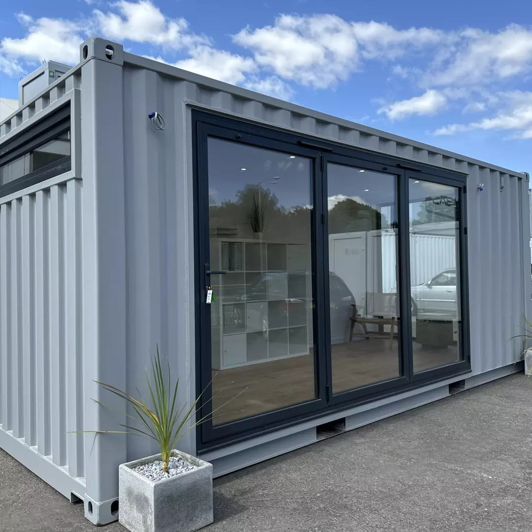 20x8ft Custom Shipping Container Converted Office | Portable Building | Garden Office