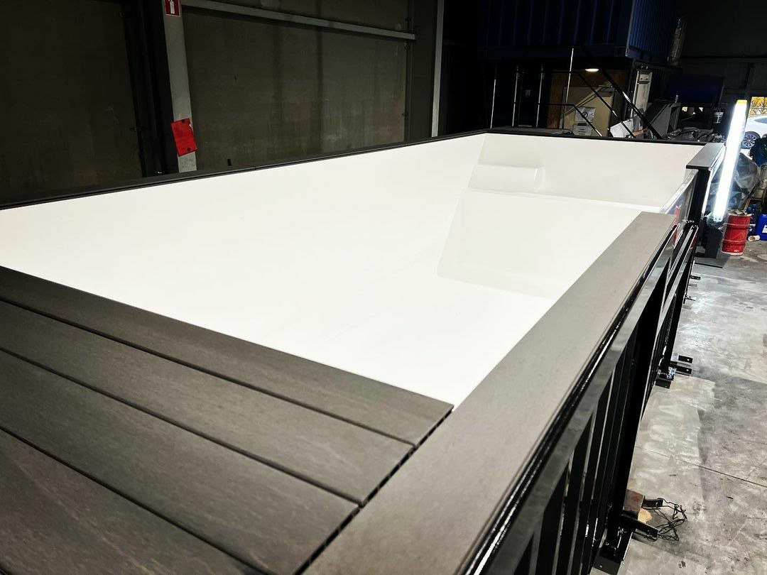 20ft Shipping Container Swimming Pool with Convenient Side Staircase - Image 7