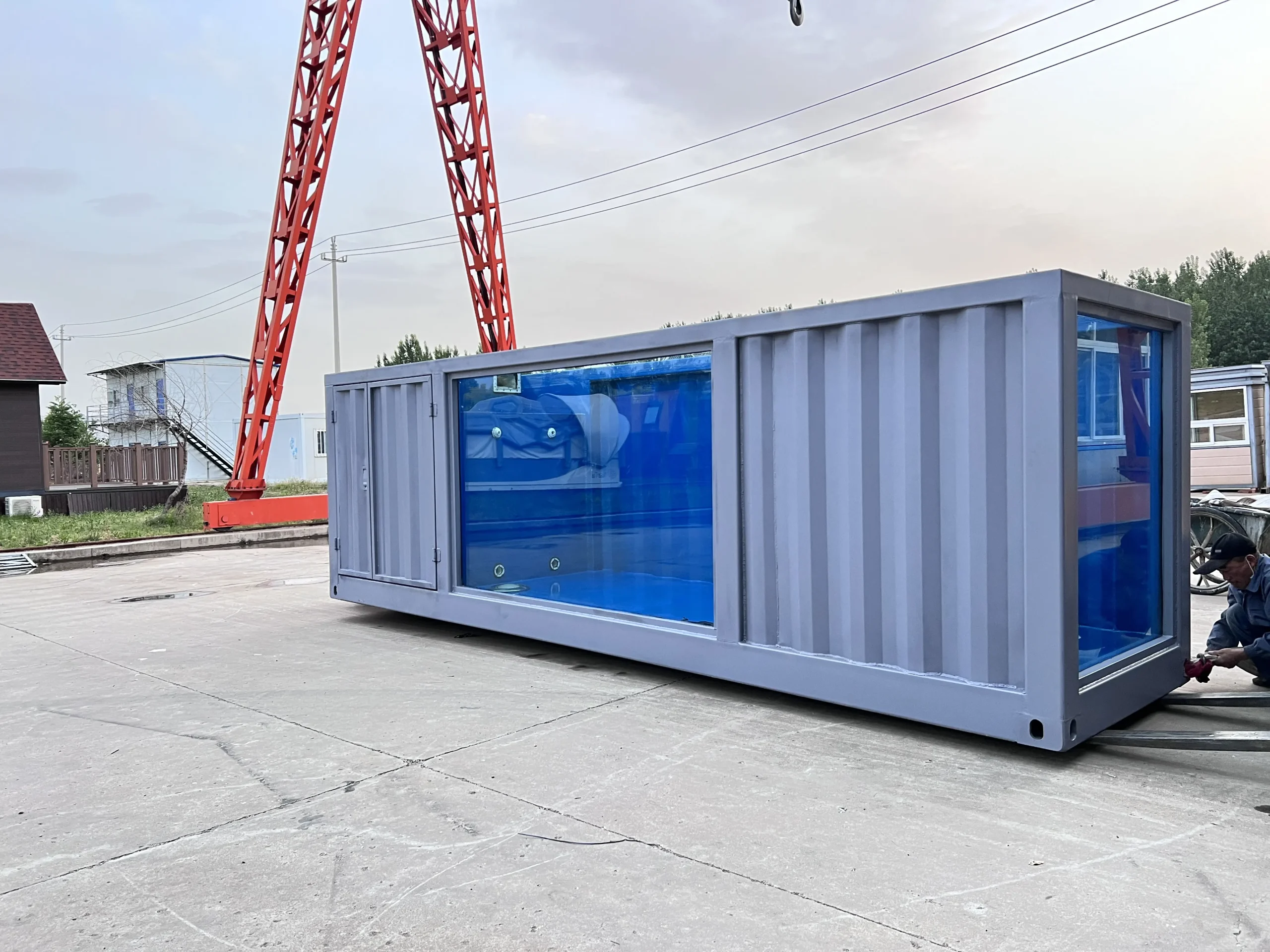 20ft Mobile Foldable Fully Automatic Container Swimming Pool - Image 7