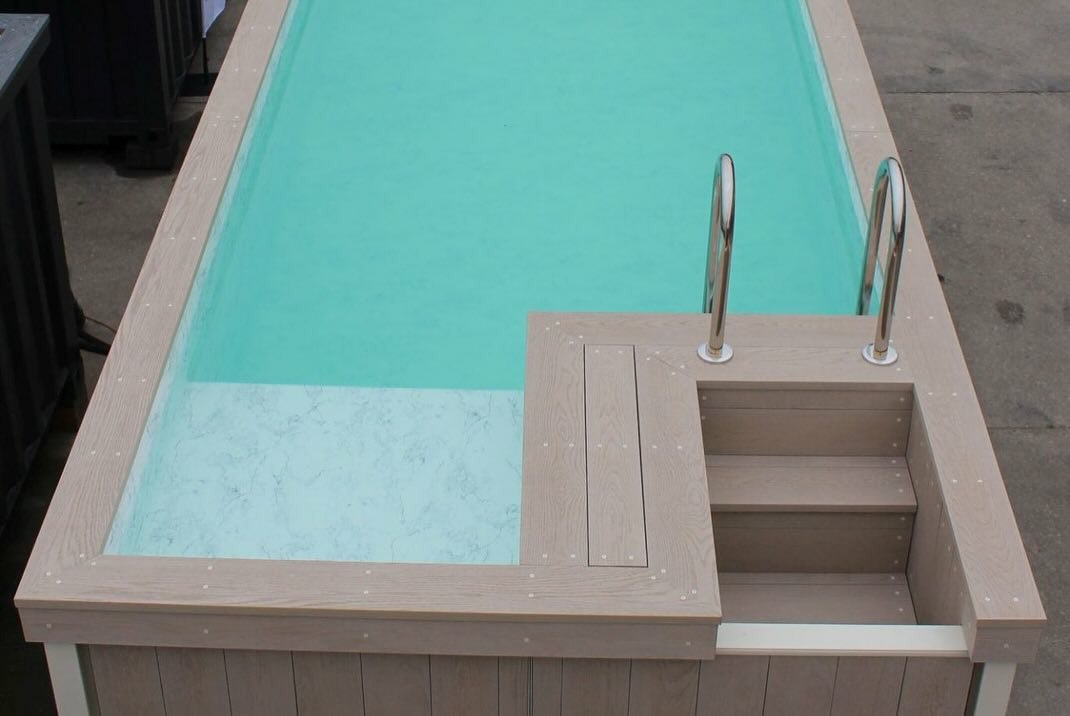 Outdoor 20ft Container Swimming Pool - Image 3