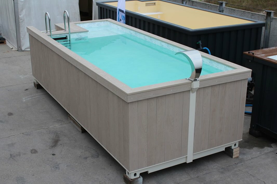 Outdoor 20ft Container Swimming Pool - Image 4