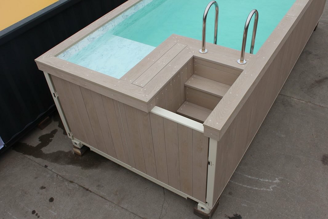 Outdoor 20ft Container Swimming Pool - Image 5