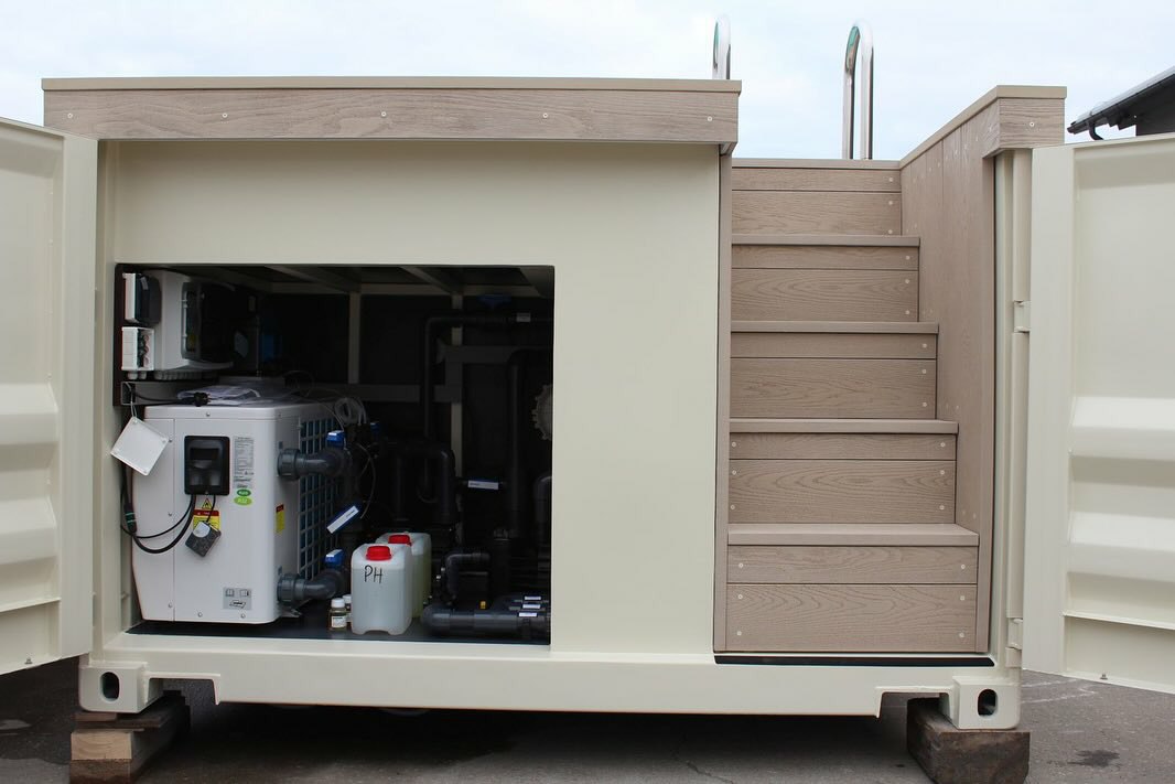 Outdoor 20ft Container Swimming Pool - Image 6