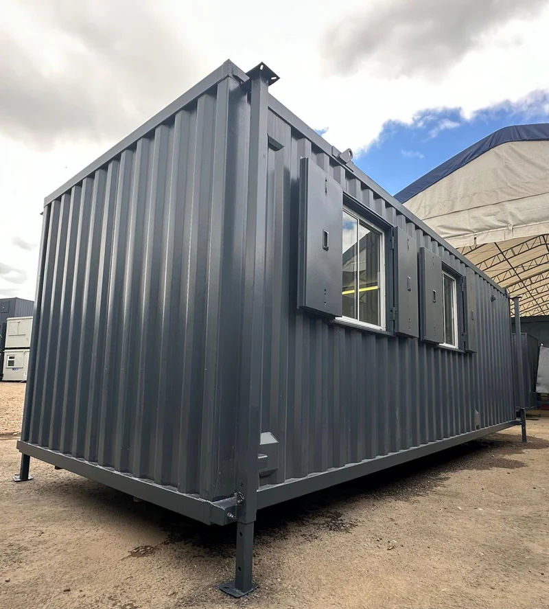 Static Welfare 24x9Ft Anti Vandal Cabin | Office, Canteen, Toilet | 10KVA Generator - Image 9