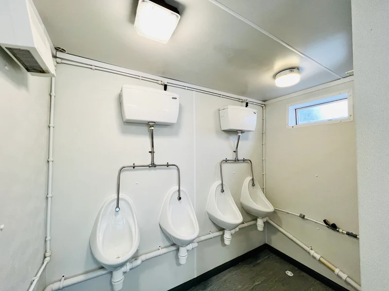 Toilet Block + Shower 24 x 9 Ft | 4 + 1 Toilet | Separate Shower Room | Portable Building - Image 9